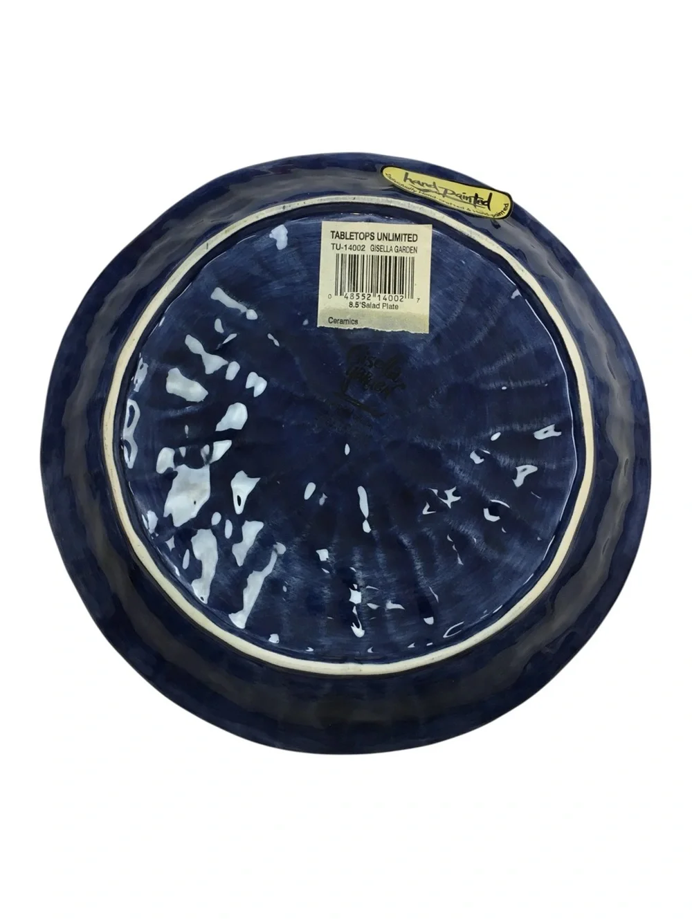 Tabletops Unlimited Gisella Garden 8.5” Salad Plate Dish Hand-painted Ceramic